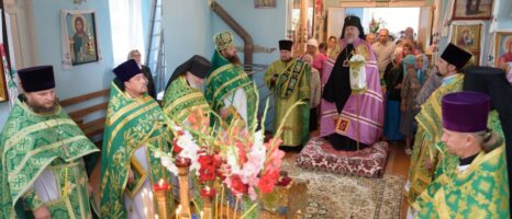 Божественная литургия в день памяти прп. Сергия Радонежского